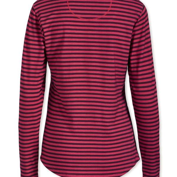 PIP Studio Dames nachtmode overig PIP Studio trixy t-shirt fusion stripe red rood