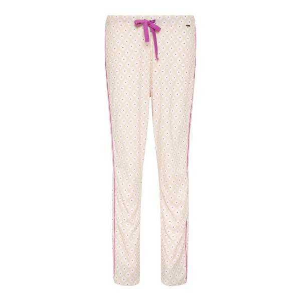 Cyell Dames nachtmode overig Cyell mosaic flower trousers long paars