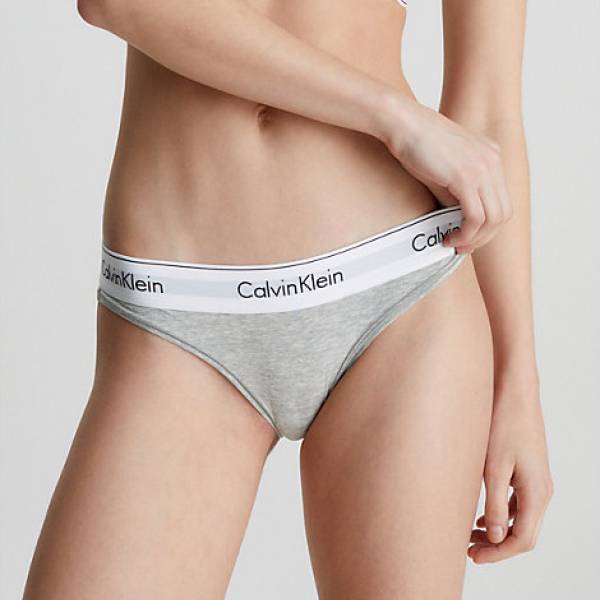 Calvin Klein Slip Calvin Klein modern cotton  slip licht grijs