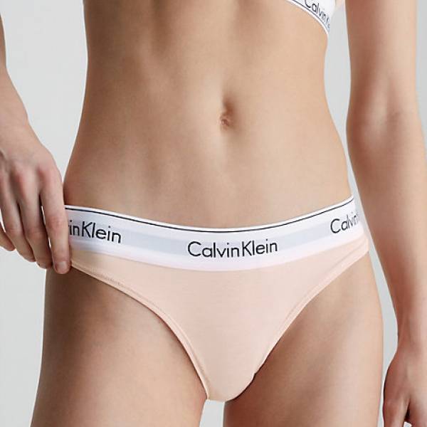 Calvin Klein String Calvin Klein modern cotton  string rose